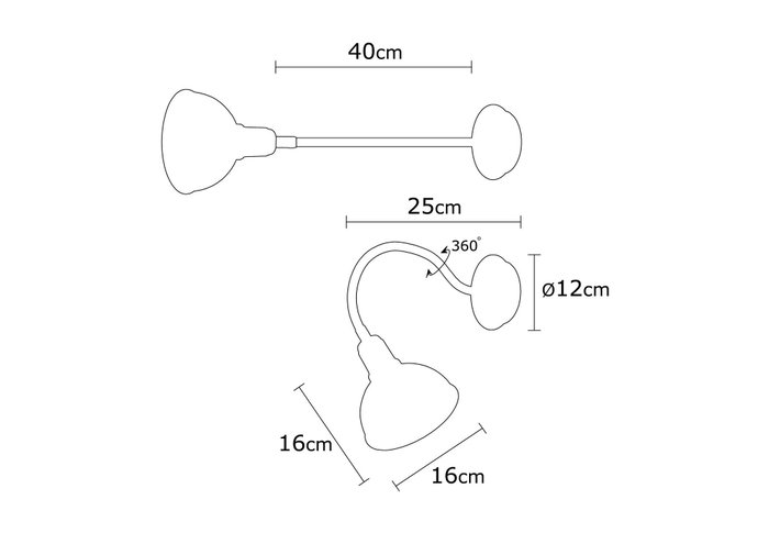 Opviq Kumluca - N-525 Lámpara de pared Vintage